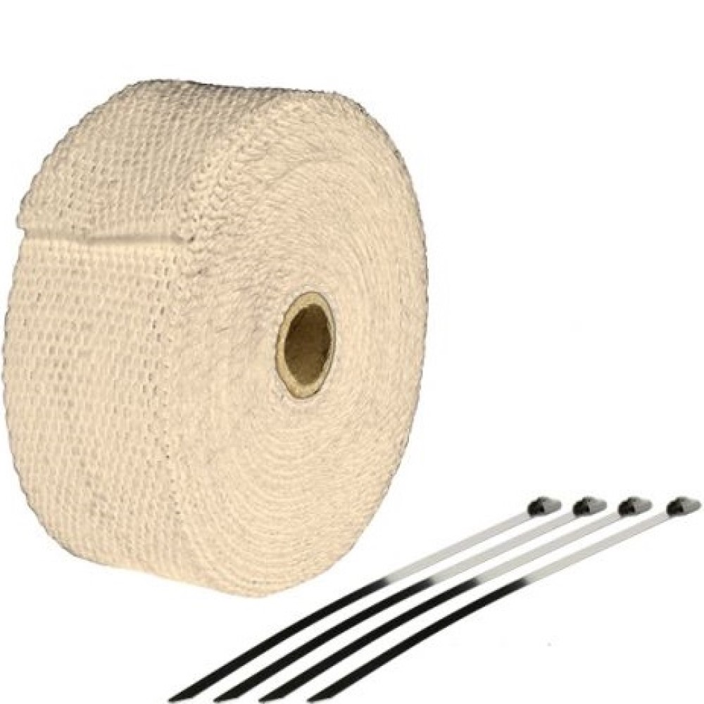 Sifam - Bande Thermique pot d'échappement - 10m Beige