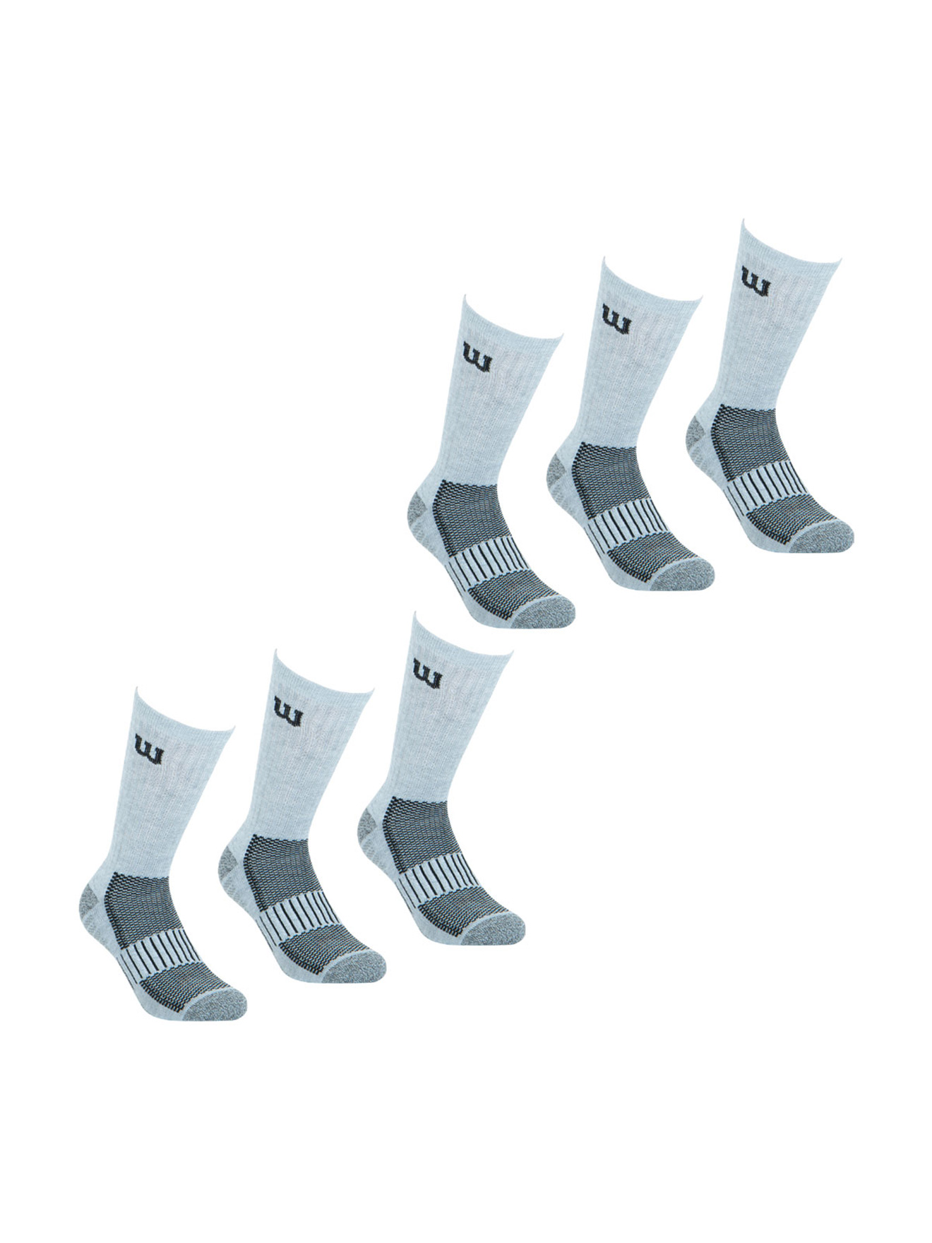 Lot de 6 paires de mi-chaussettes