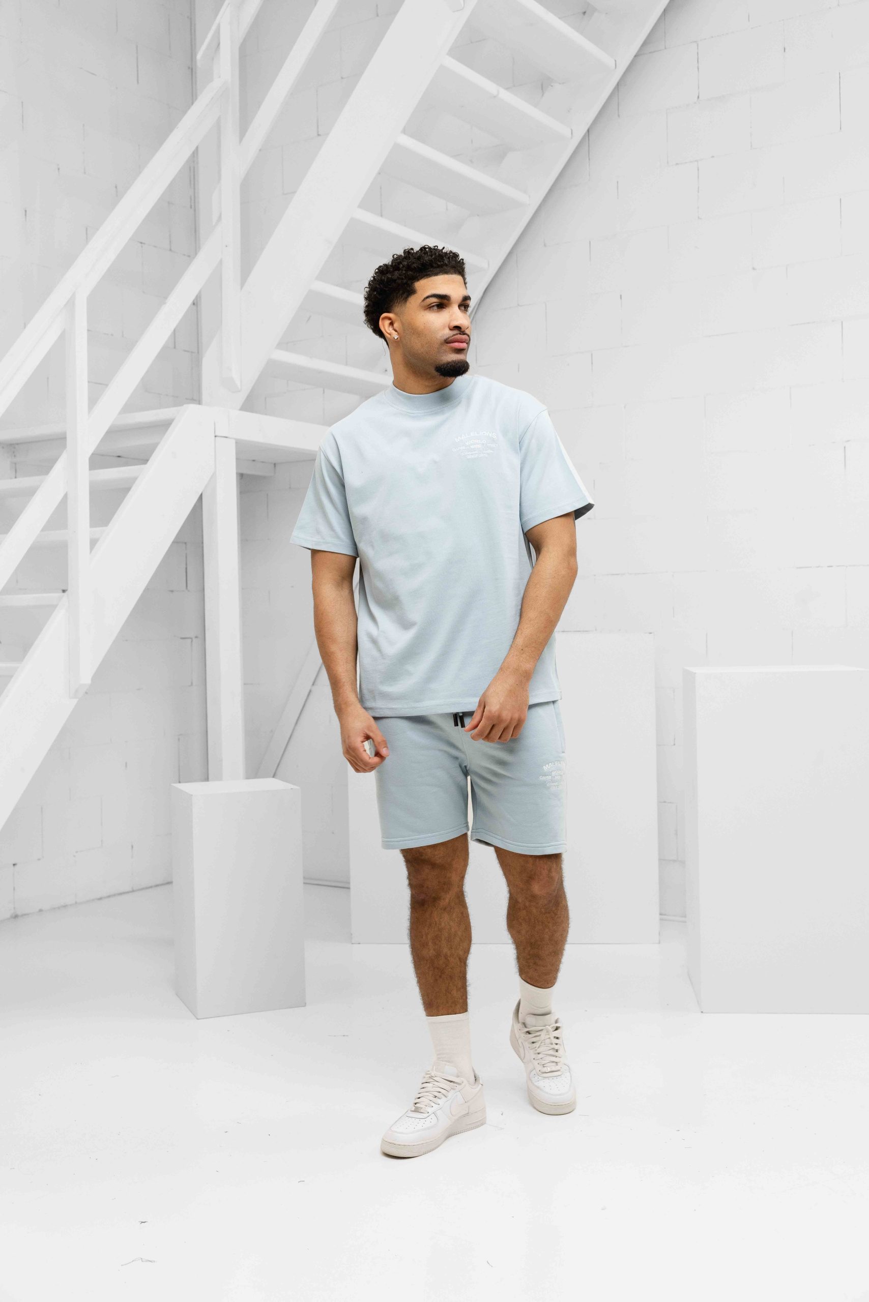 Malelions Permanent Vacation Zomerset Heren Lichtblauw