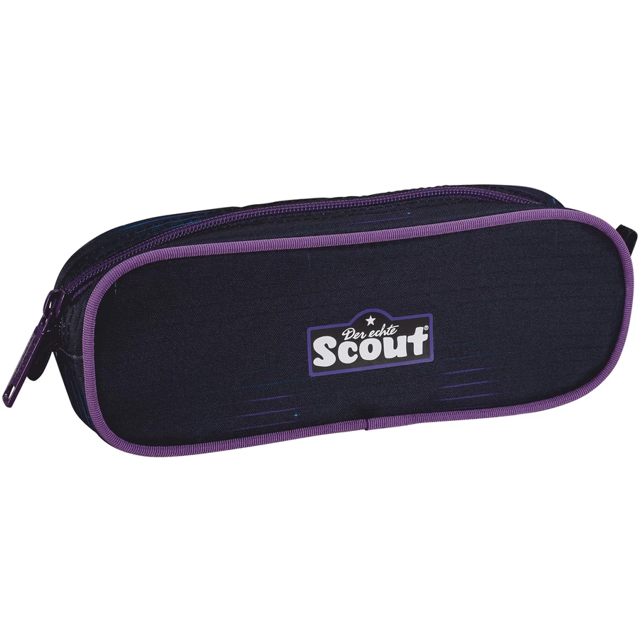 Scout Alpha Exklusiv Safety Light - Schulranzen Set 5tlg. Spooky Starlight