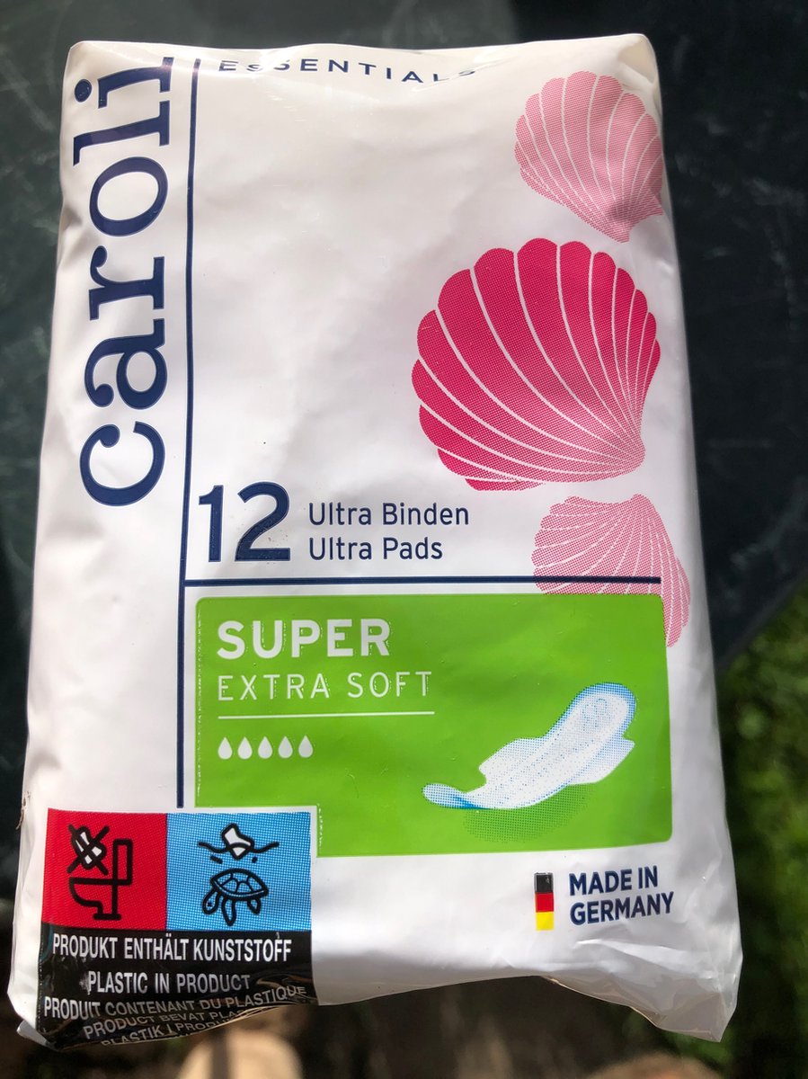 Caroli Maandverband ultra super plus (12 stuks)