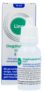 Linn Oogdruppels 5-in-1 Euphrasia & Hyaluron 10ML