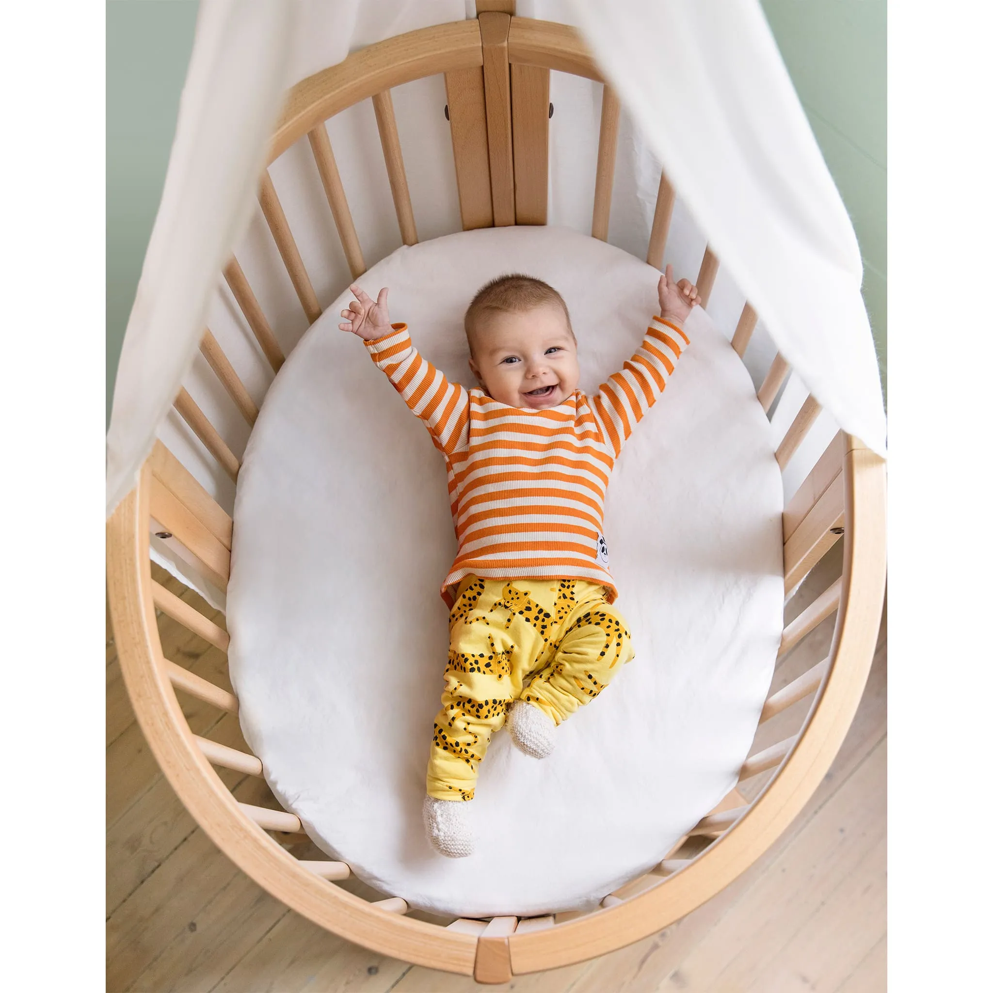 Stokke Voile de Lit pour Mini Couchette Stokke® Sleepi™ V3 - Blanc