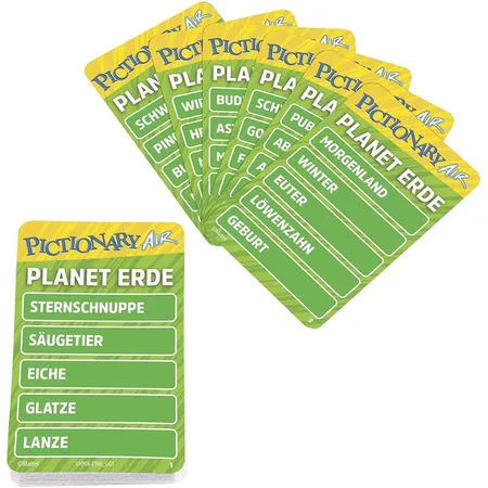 Mattel Games Pictionary Air Extension Pack Planet Erde