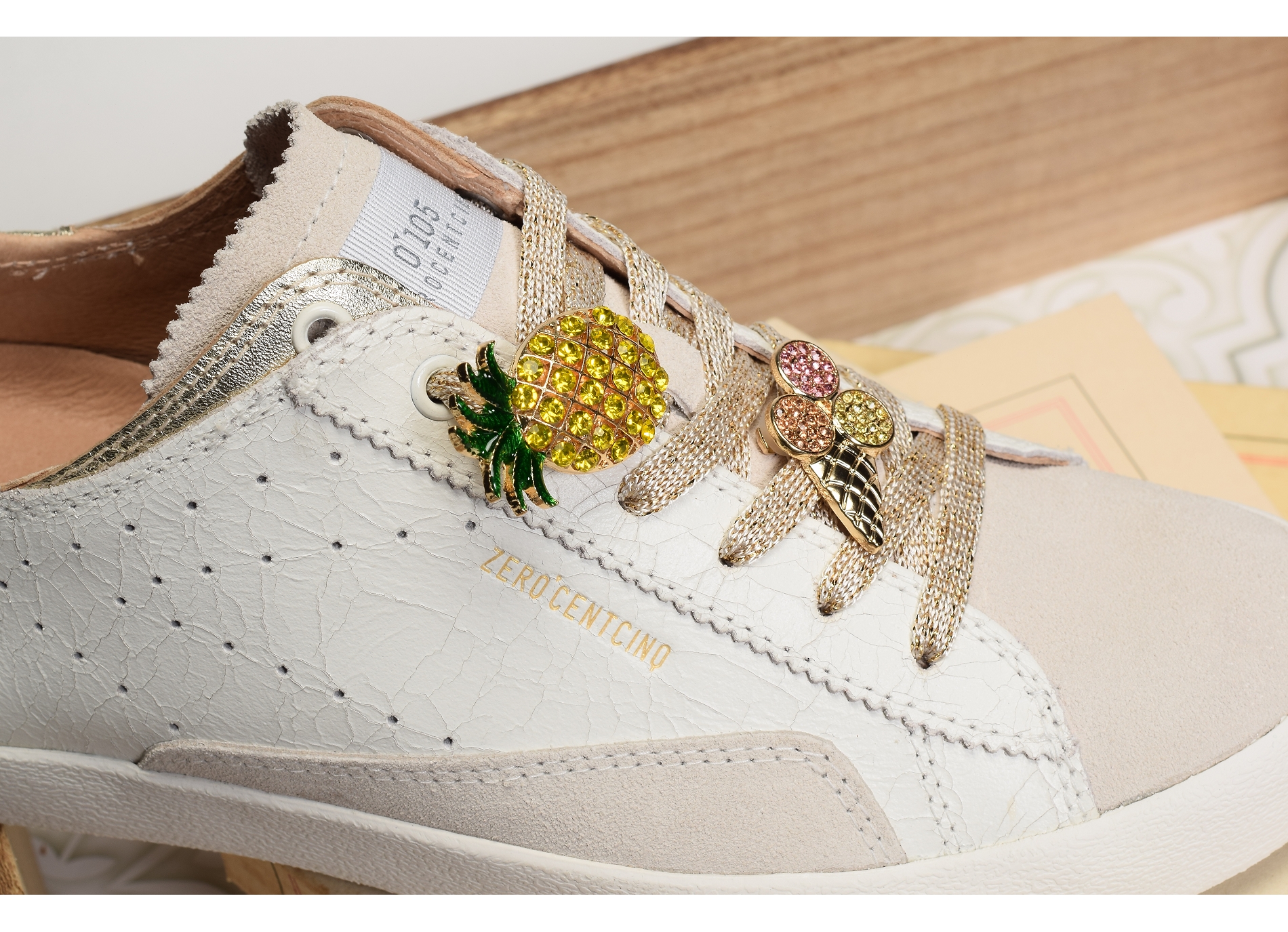 Bijou ananas glace multicolore