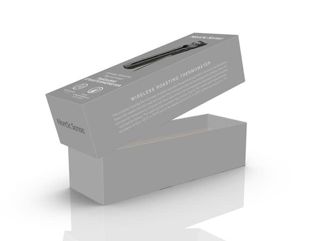Nordic Sense Trådløst stegetermometer Stål/Sort