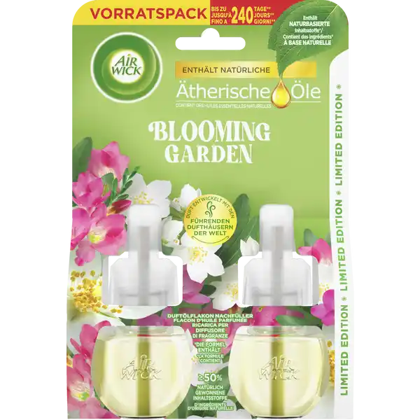 Duftölflakon Nachfüller Duo Blooming Garden