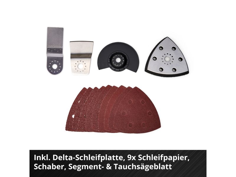 Einhell Multifunktionswerkzeug TE-MG 18/1 Li – Solo Akku-Multifunktionswerkzeug für vielzählige Arbeiten