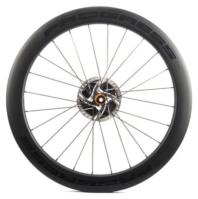 Paire de roues Progress Neon Disc Noir | 12x100/12x142 mm | Center Lock | Sram XDR