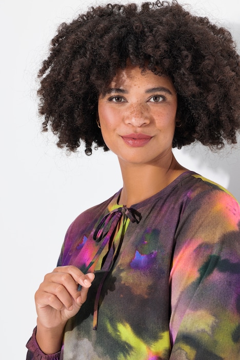 Tunika, Batik-Muster, Langarm