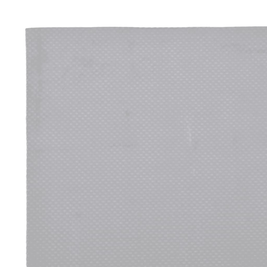 vidaXL Afdekzeil, grijs, 1x2,5 m, 650 g/m²