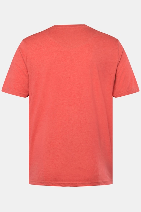 Men+ T-Shirt, Basic, Halbarm, V-Ausschnitt, bis 8 XL
