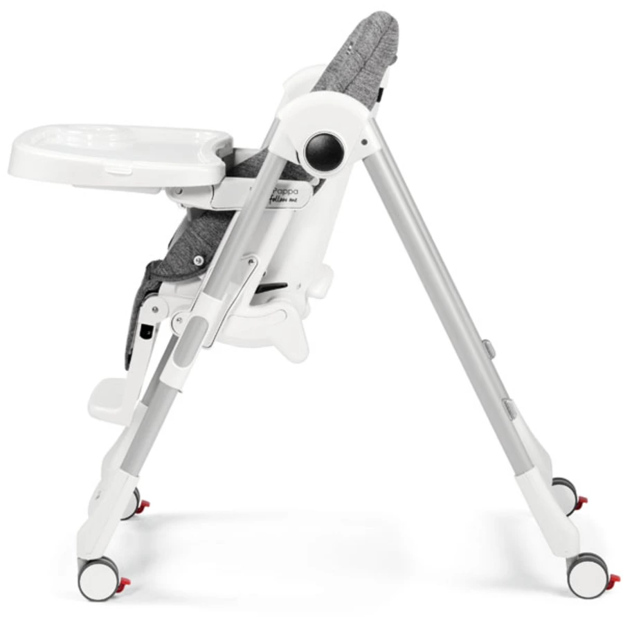 Peg Perego Hochstuhl Prima Pappa Follow Me Arancia Lederimitat