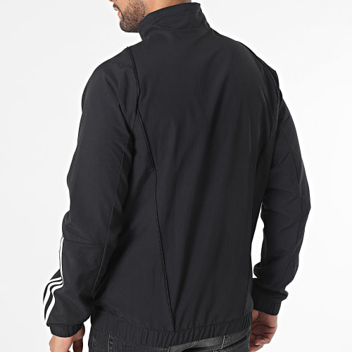 Veste Zippée A Bandes Juventus IM1873 Noir