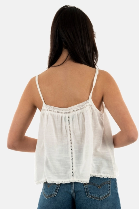 débardeurs superdry studios ibiza cami 96c new chalk
