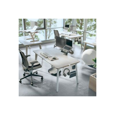 Leitz Ergo Small - Pegboard desk organizer - carte MDF - blanc