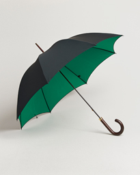 Fox Umbrellas Hardwood Umbrella Black/Green