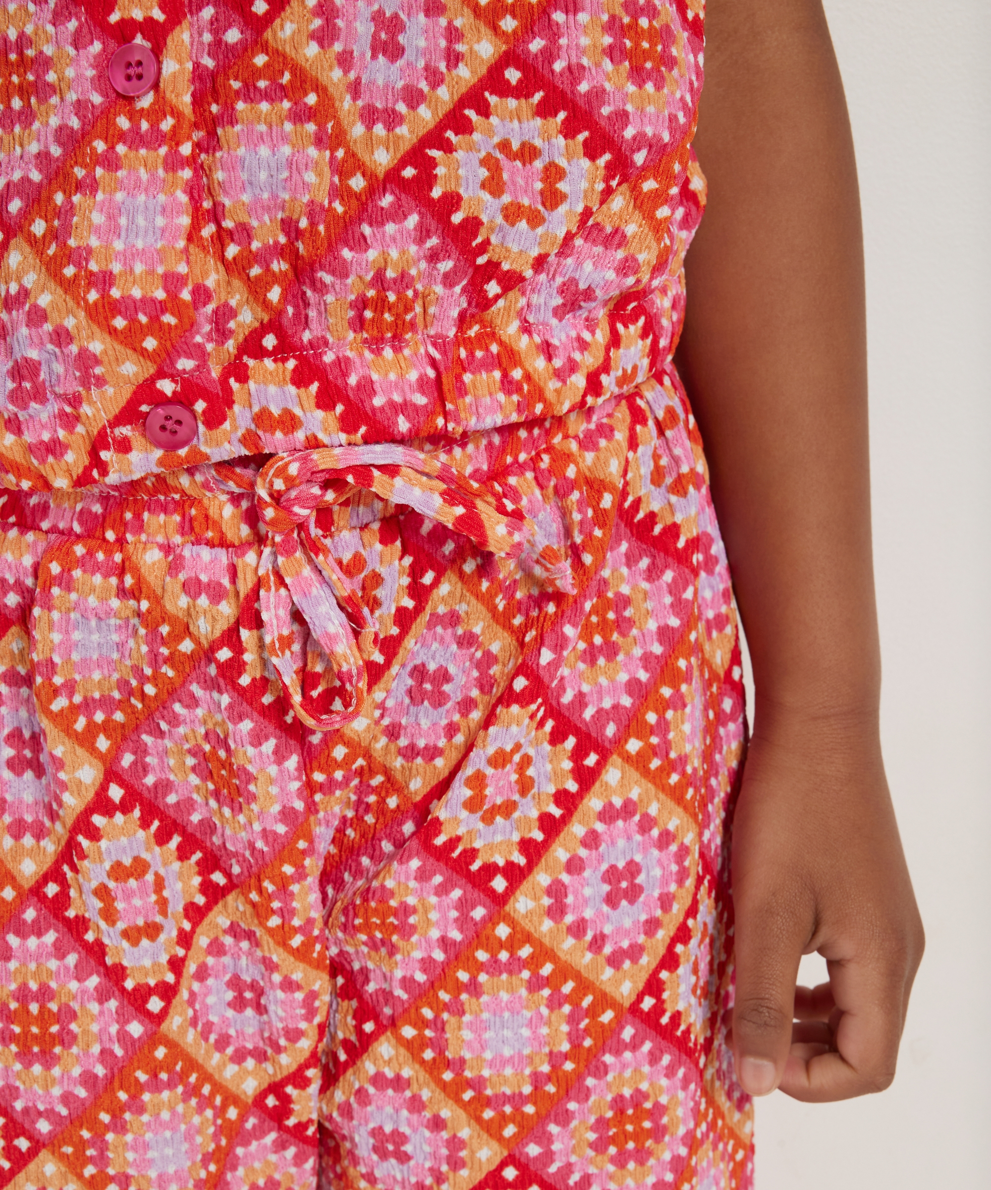 wide fit broek retroprint