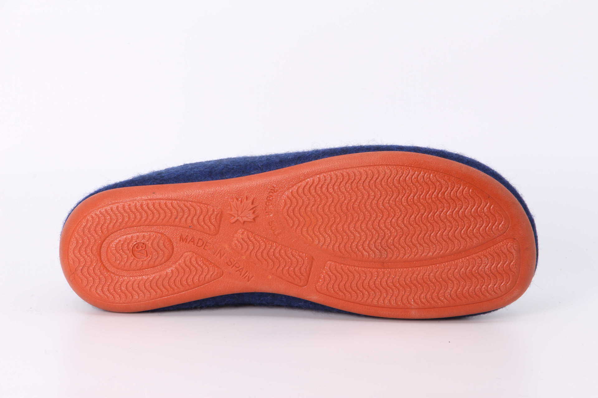 Wool Slip-On midnight / orange