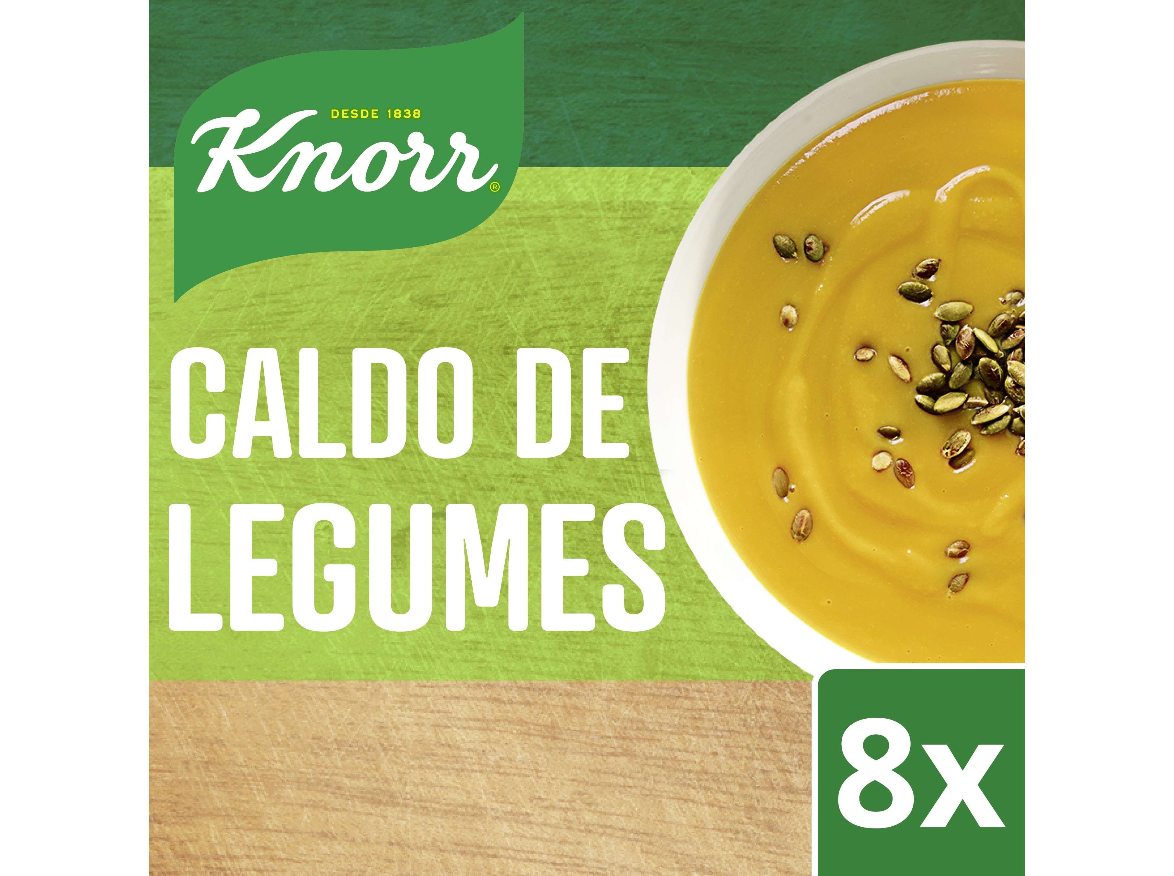 CALDO KNORR LEGUMES 8 CUBOS 80G