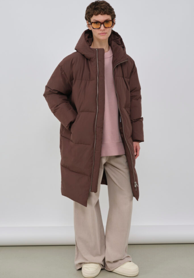 Embassy of Bricks and Logs Puffer-Coat Elphin French Roast