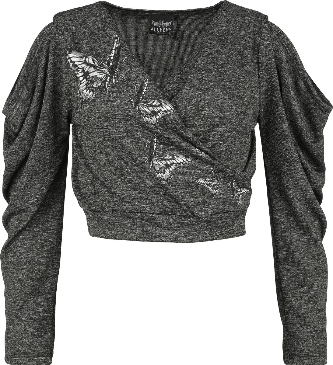 Butterfly nightmare | Alchemy England T-shirt manches longues