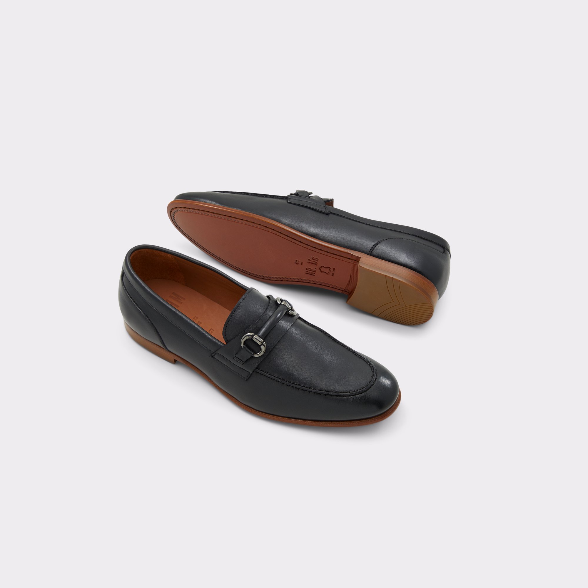 Leopold Black Men Dress Shoes