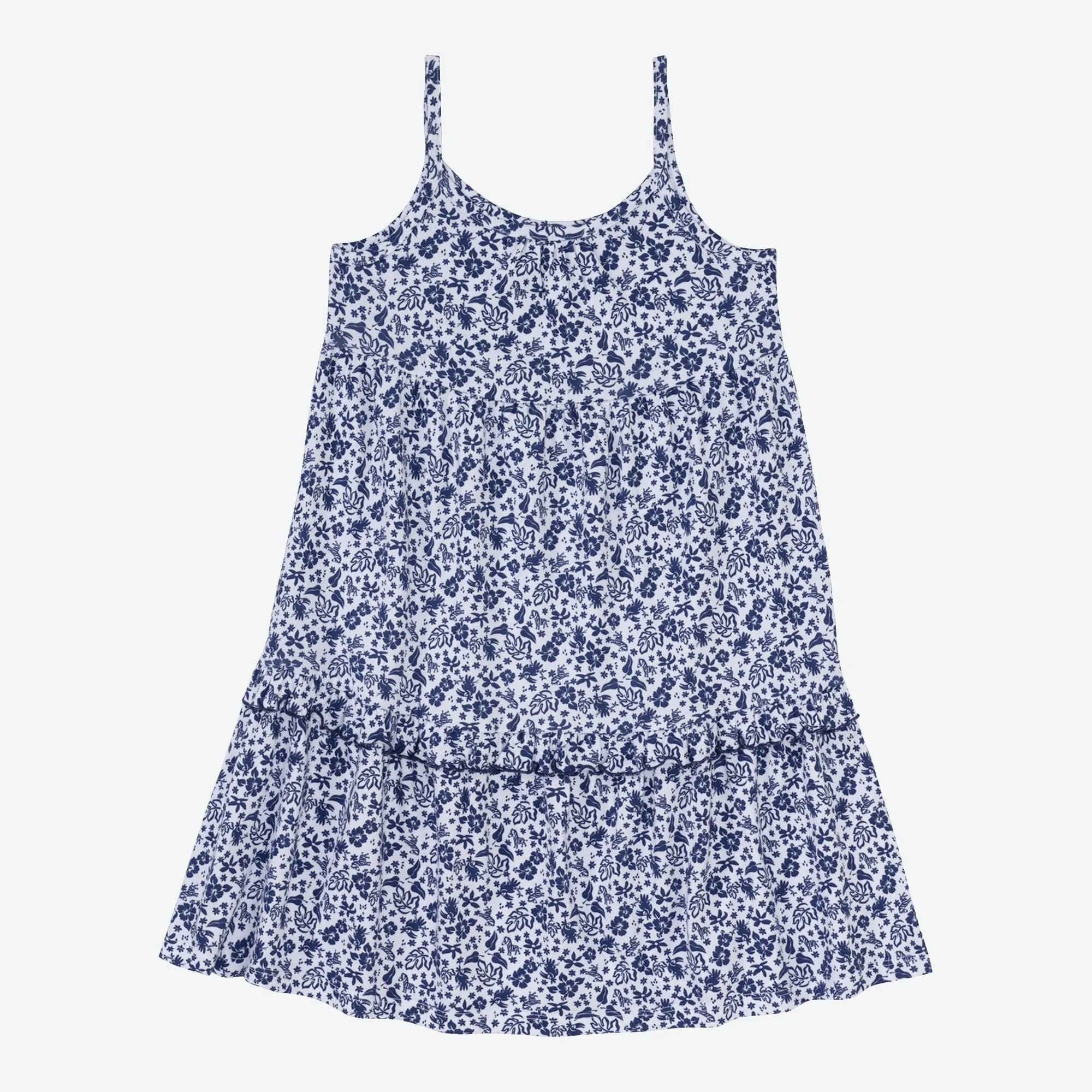 Mädchen-Kleid mit Blümchen-Muster