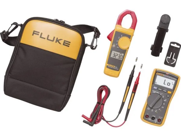 Fluke 117/323 Electricians Multimeter Combo Kit, LCD, 9 V, 84 mm, 46 mm, 167 mm, 550 g