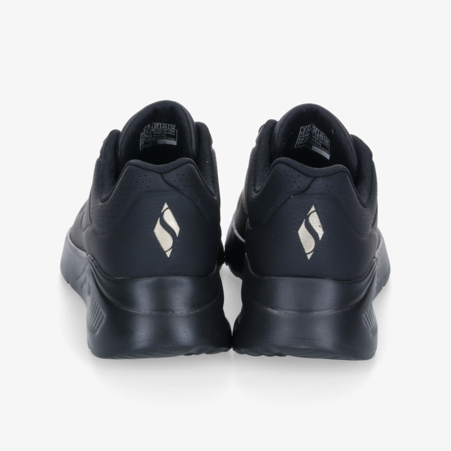 SKECHERS UNO Lite Damen Sneaker Low schwarz