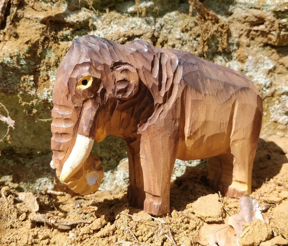 Figurine mammouth