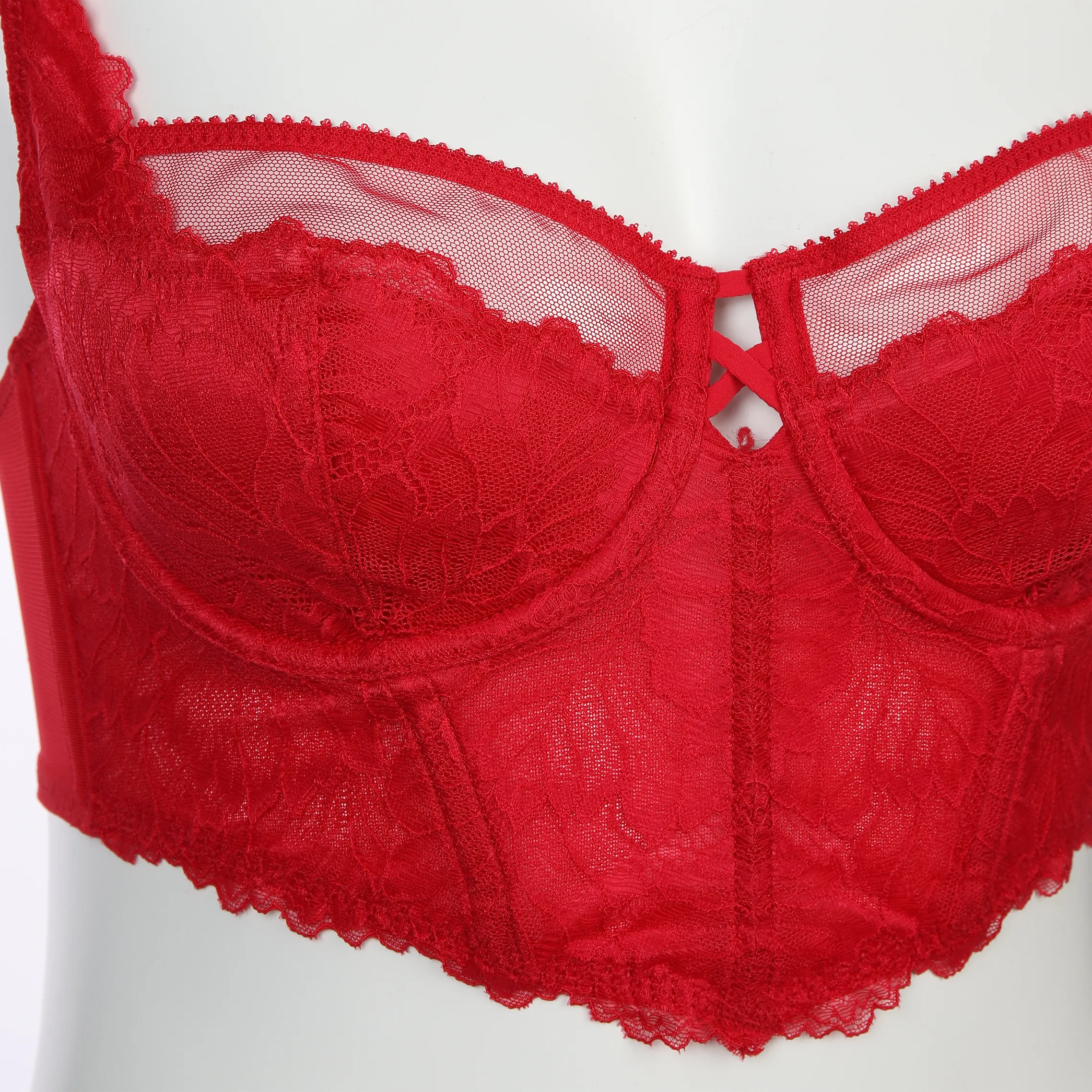 Damen Bustier mit Spitze