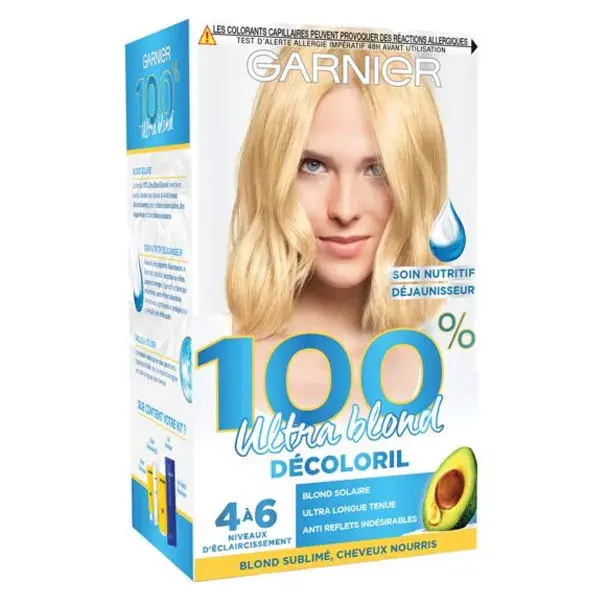 Garnier 100% Ultra Blond Decoloril Soin Nutritif Déjaunisseur