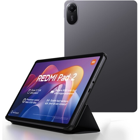Tablette tactile Xiaomi Redmi Pad 2 4/128 Wifi + Cover