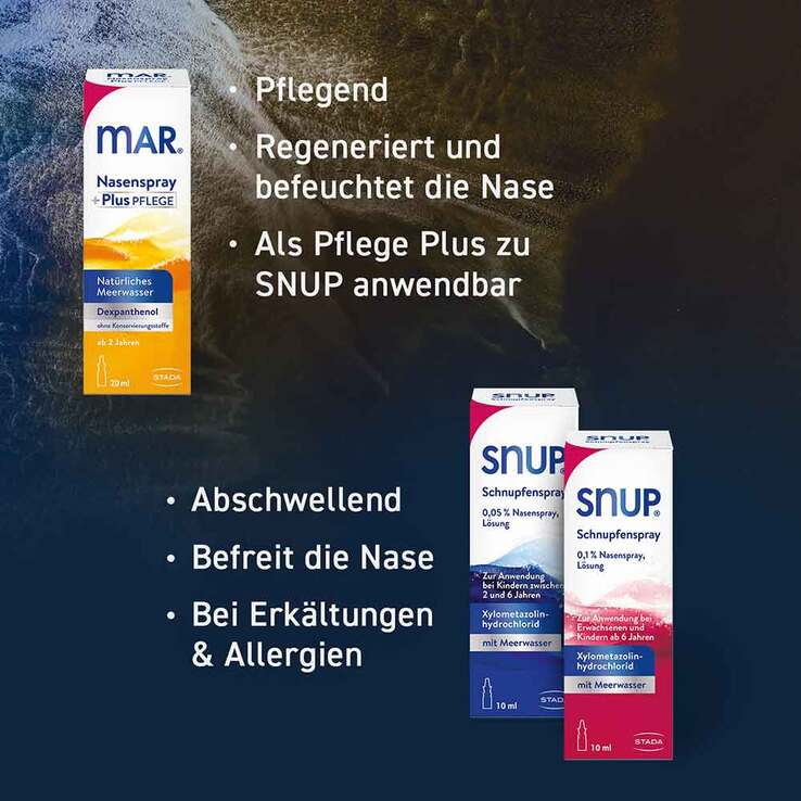 Mar Nasenspray Plus Pflege, 20 ml