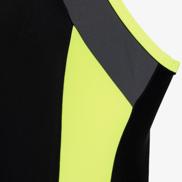 Speedo dames badpak zwart/geel
