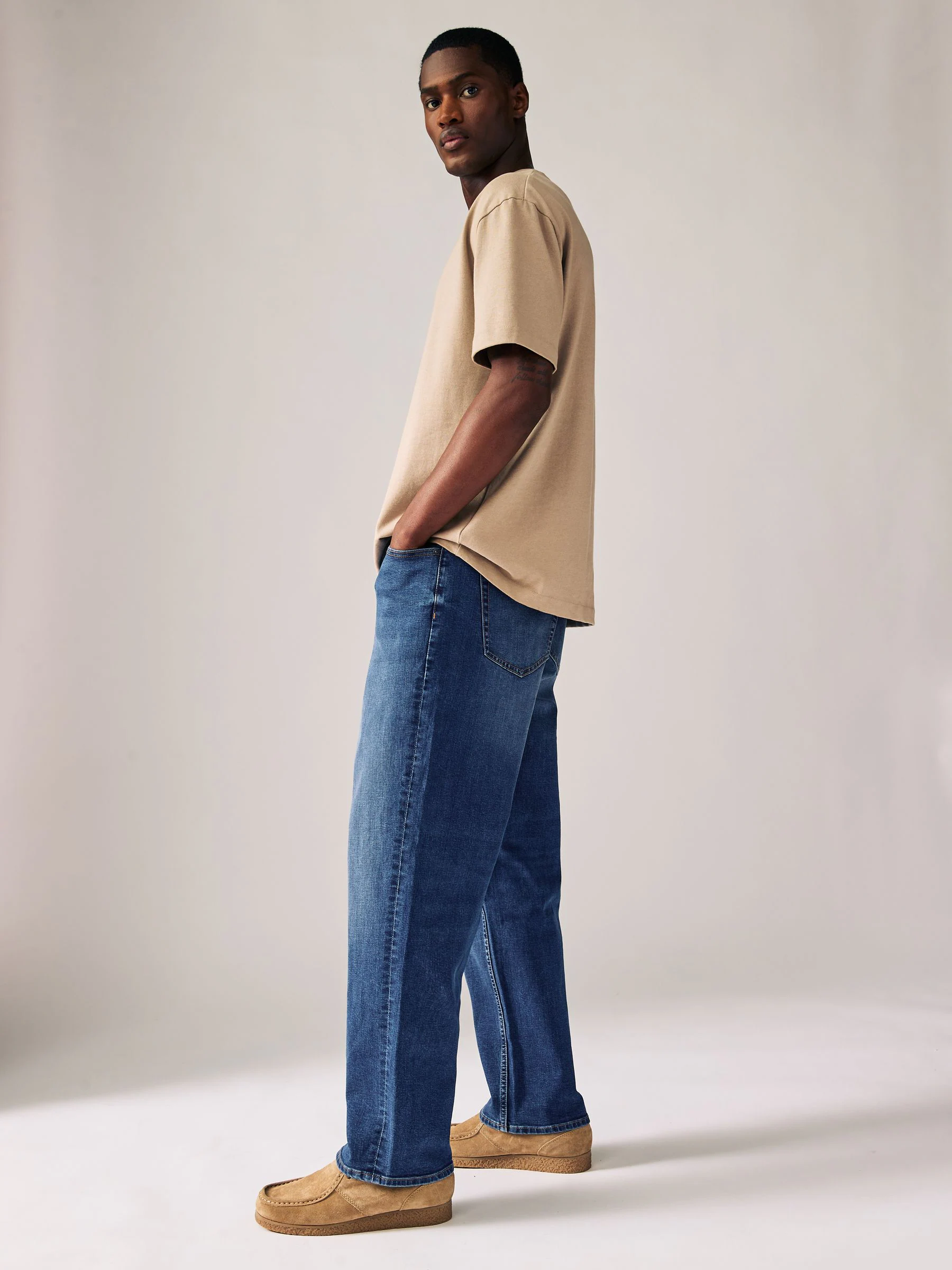 Blue Authentic - Klassieke stretchy Jeans met relaxed fit