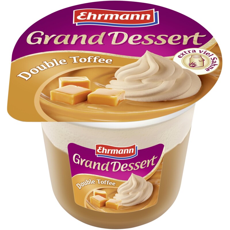 Ehrmann Grand dessert double toffee