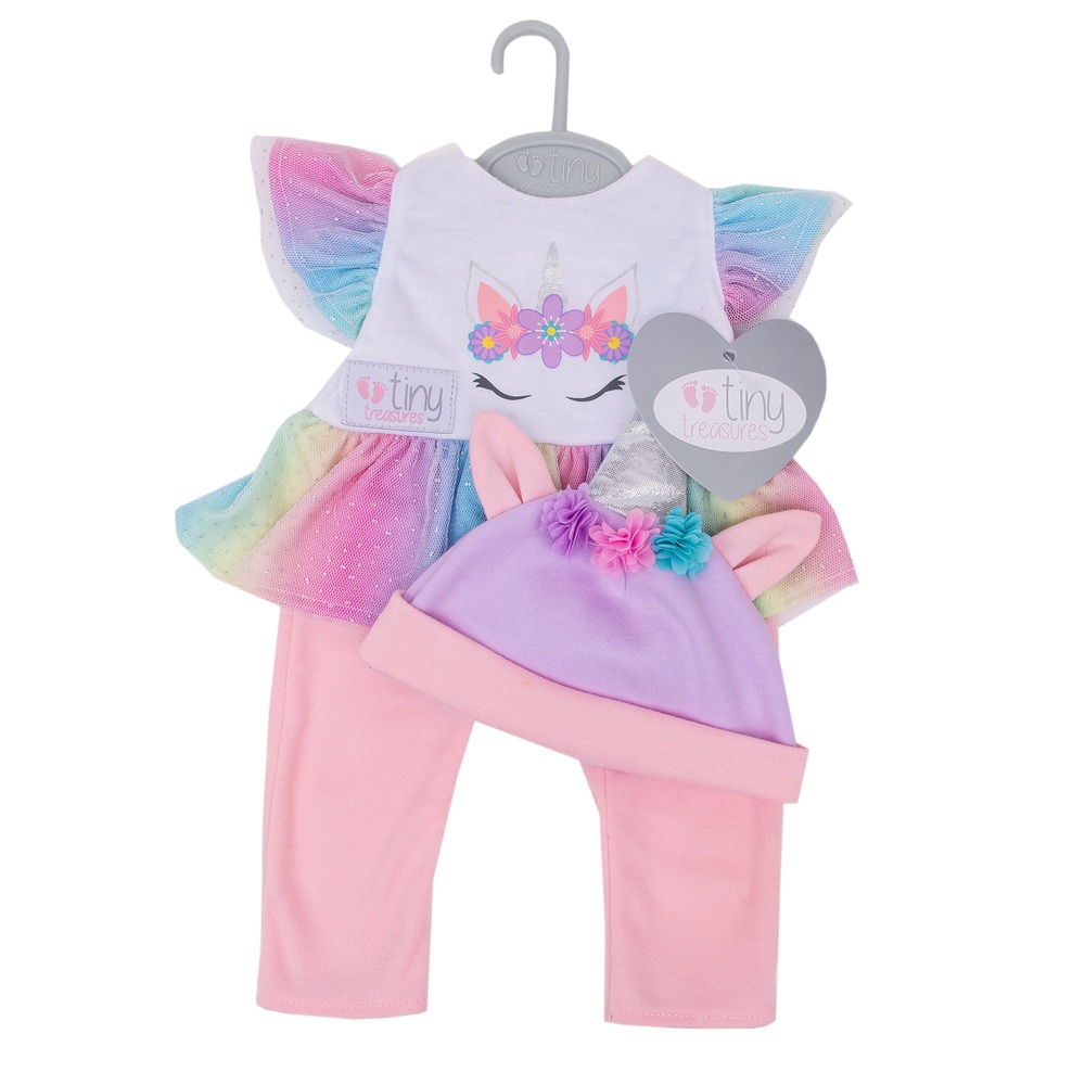 Tiny Treasures Einhorn-Outfit