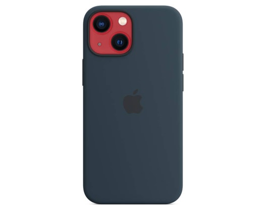 APPLE - Coque iPhone Coque Silicone MagSafe iPhone13 - Abyss Blue