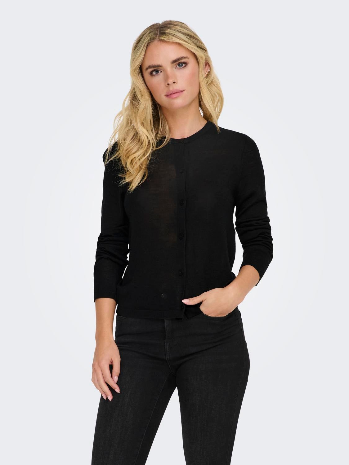 JDYPACIFIC Strickjacke Black