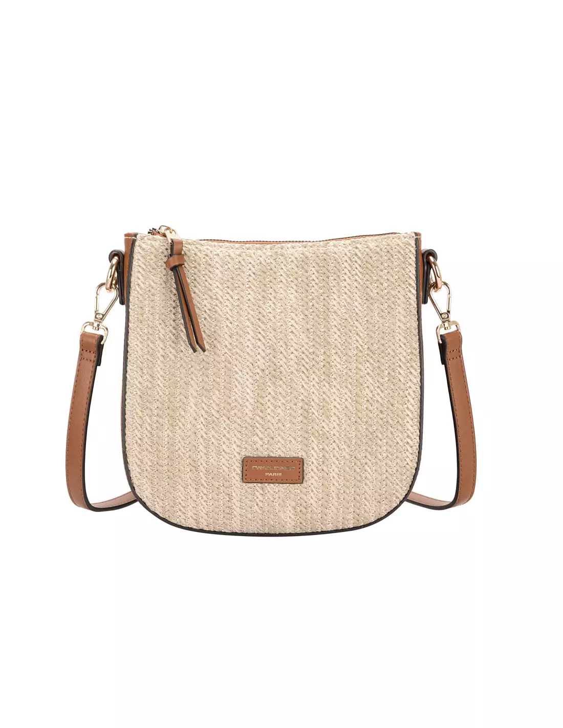 DAVID JONES 7051-2 - Sacs & maroquinerie Cognac