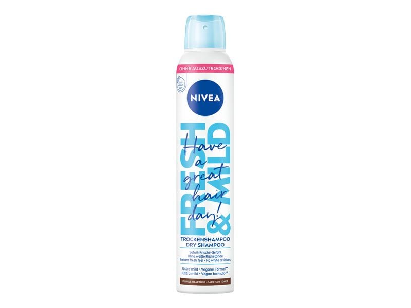 NIVEA Trockenshampoo    dunkle Haartöne 200 ml Für ein frisches Haargefühl