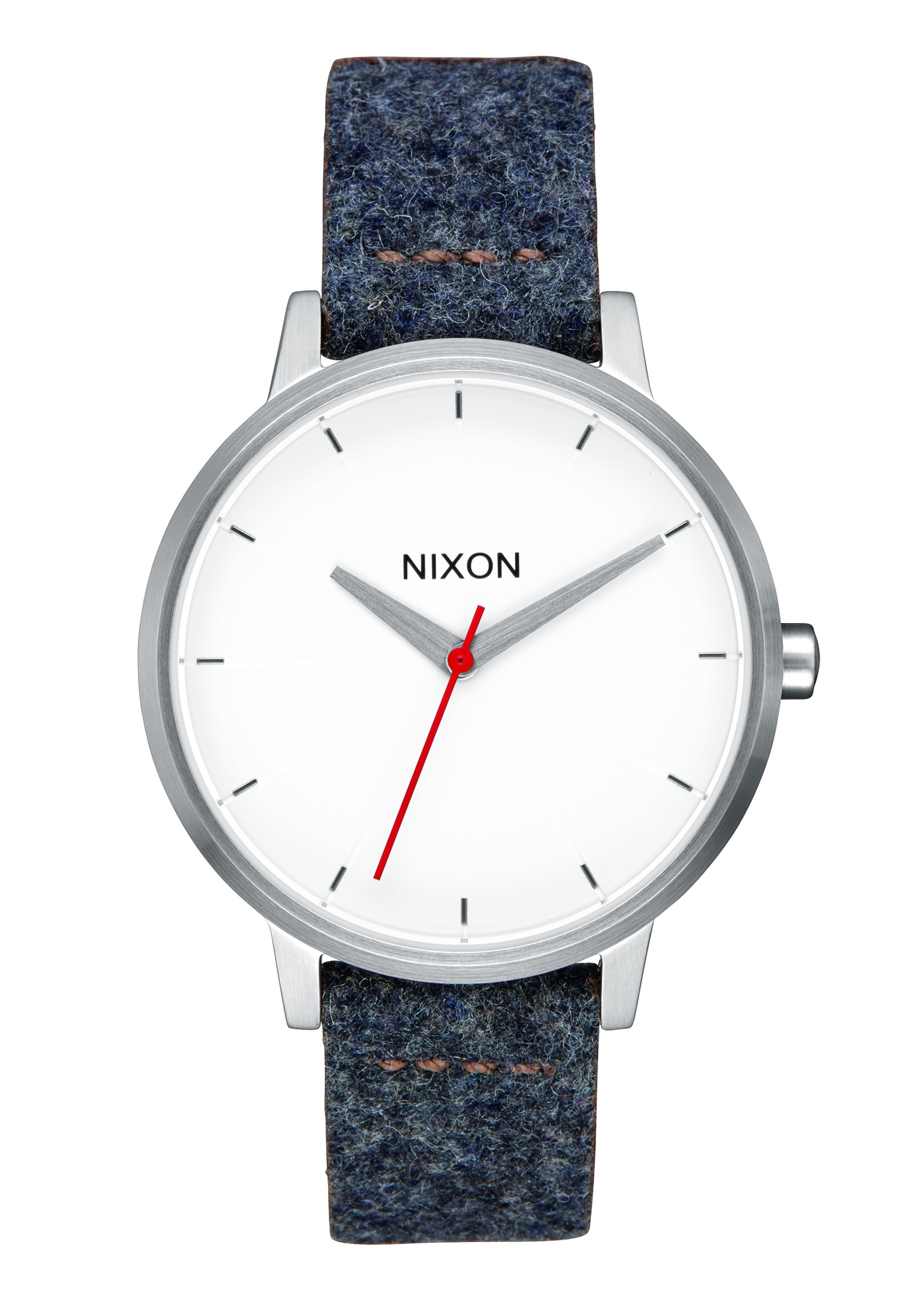 Nixon The Kensington Leather Gray / Tan A1082476
