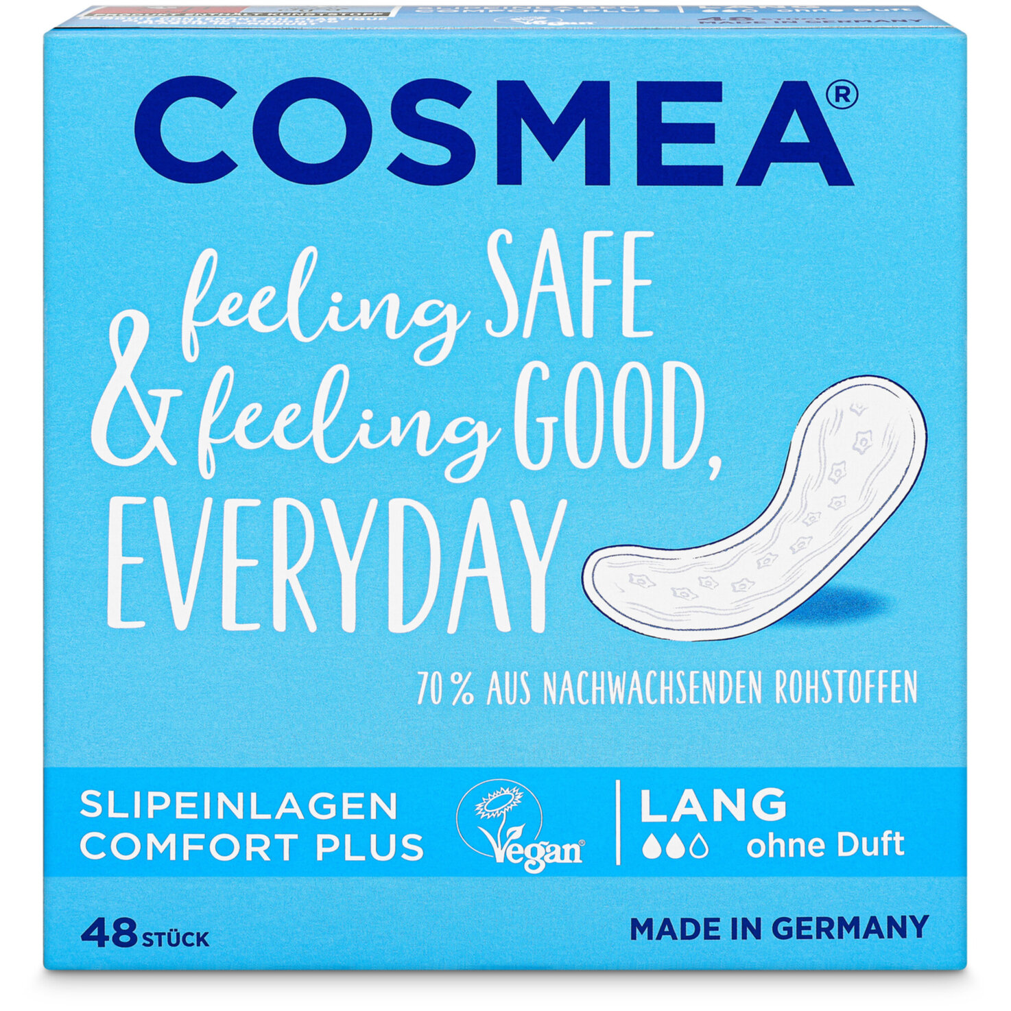 COSMEA Slipeinlagen Lang 48 Stück