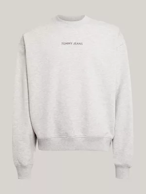 Moletom Boxy Fleece com Logo Clássico
