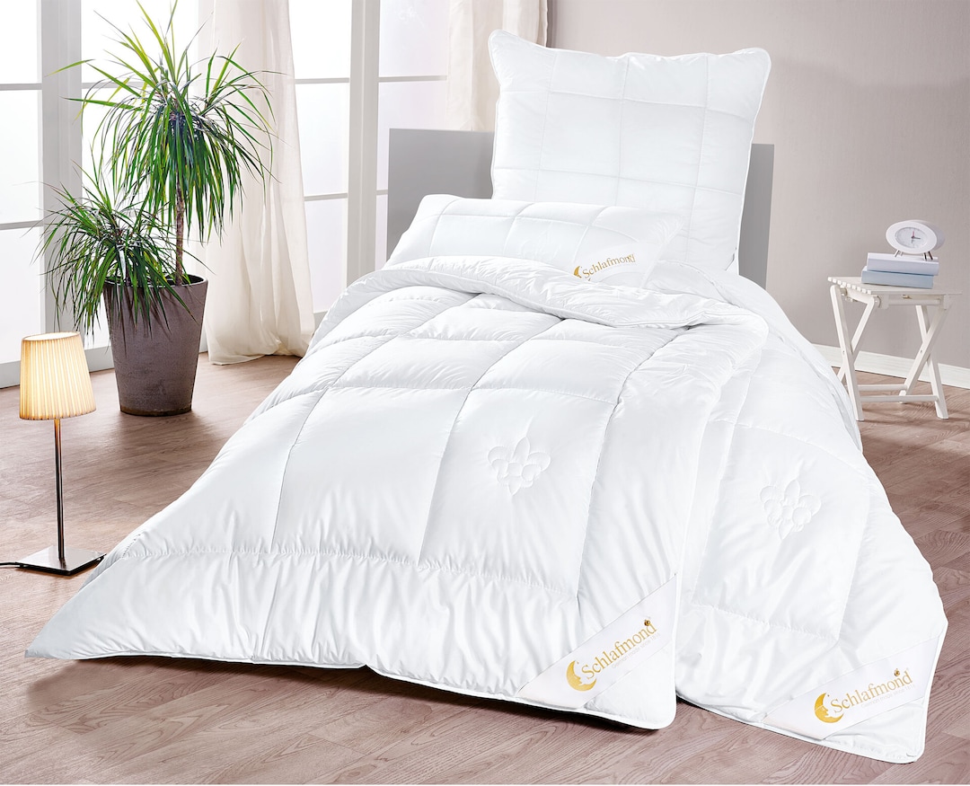 Schlafmond Kopfkissen LILLY 80 x 80 cm 900 g natur