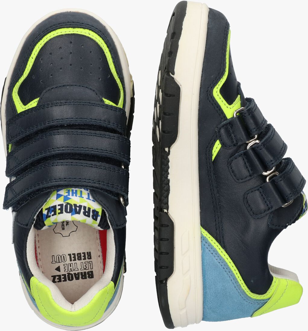 BRAQEEZ blauwe braqeez lage sneakers calvin chicago
