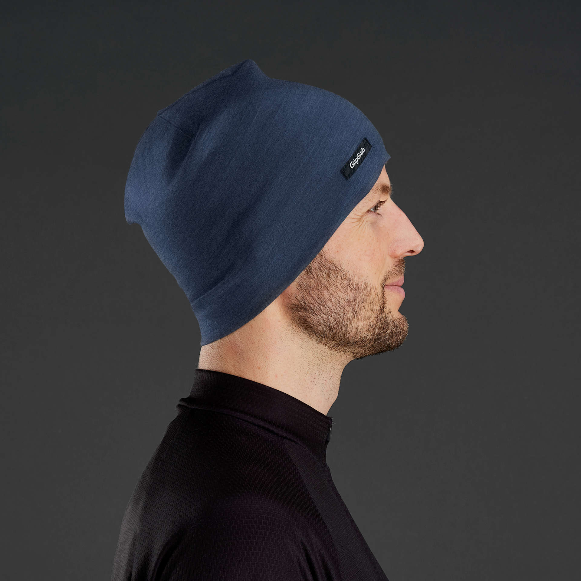 GripGrab Merino Polyfibre 50/50 Lightweight Muts Blauw