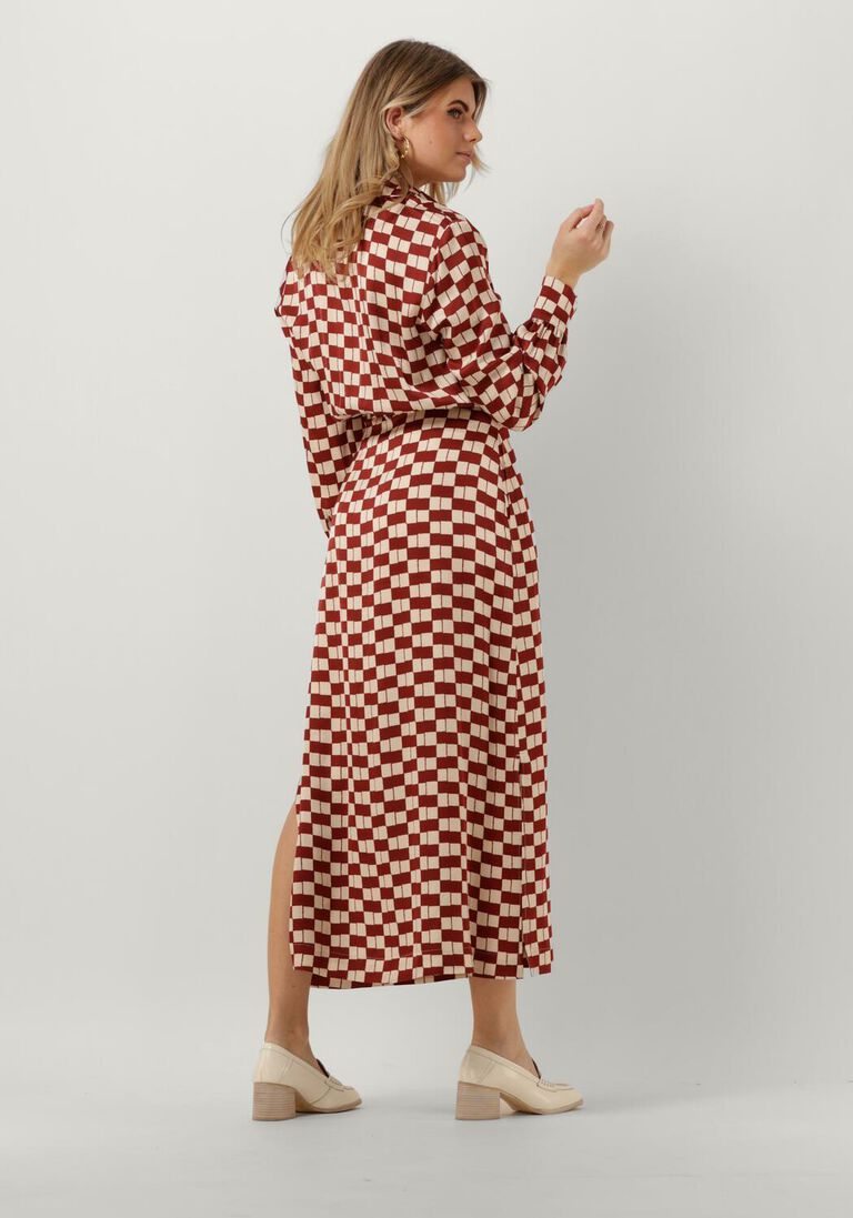 VANILIA ecru vanilia maxi jurk zero block